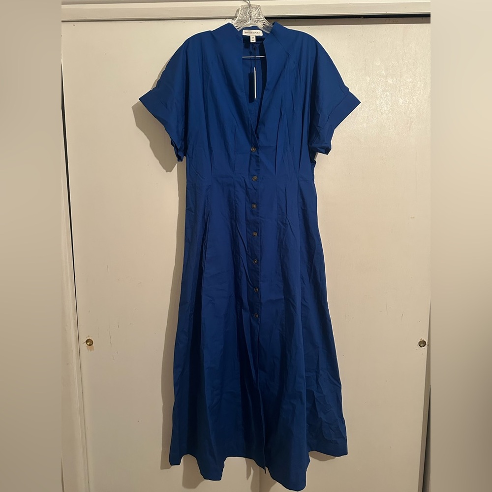 Cotton Poplin Shirt Dress